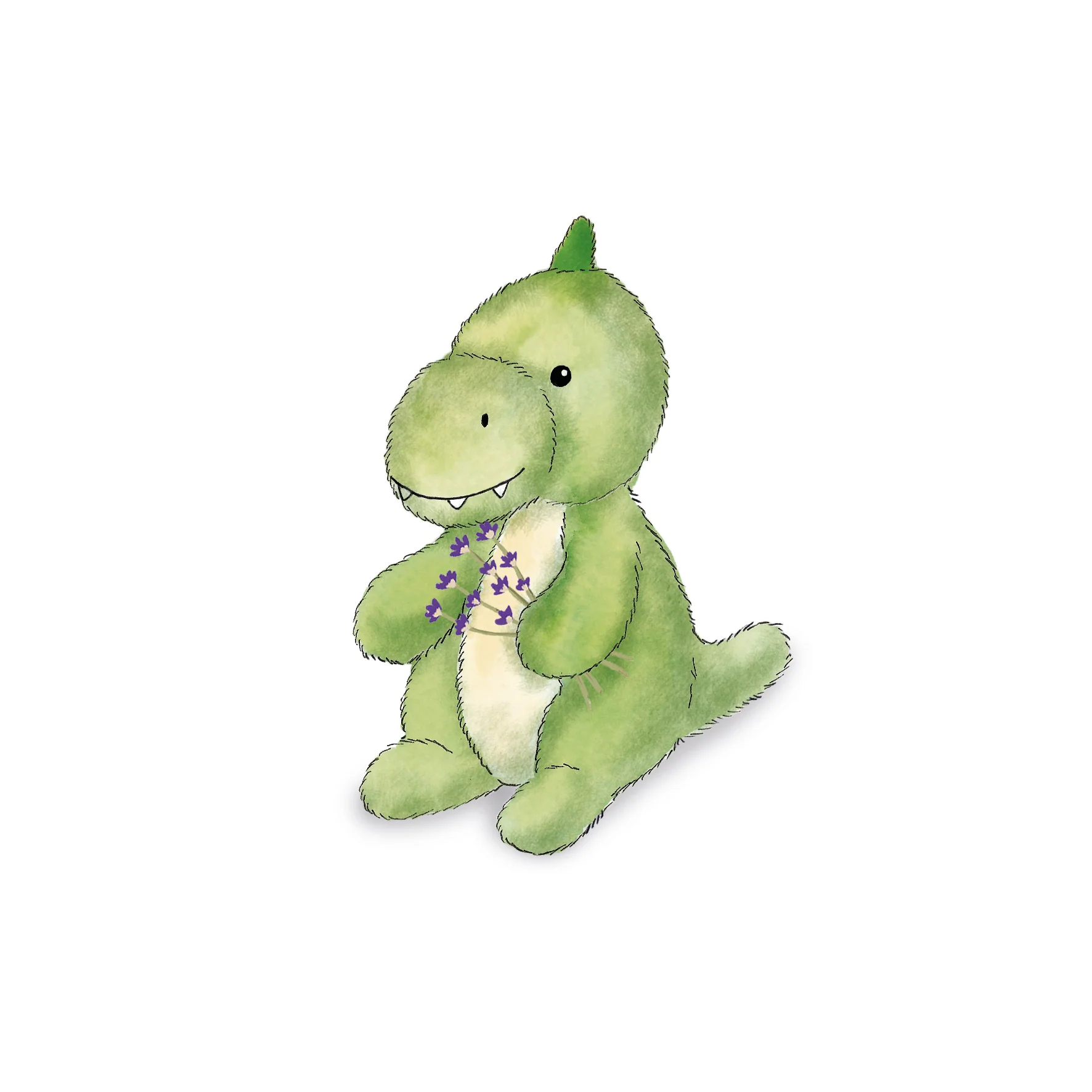 Warmies® Baby Dinosaur Green - Image 7