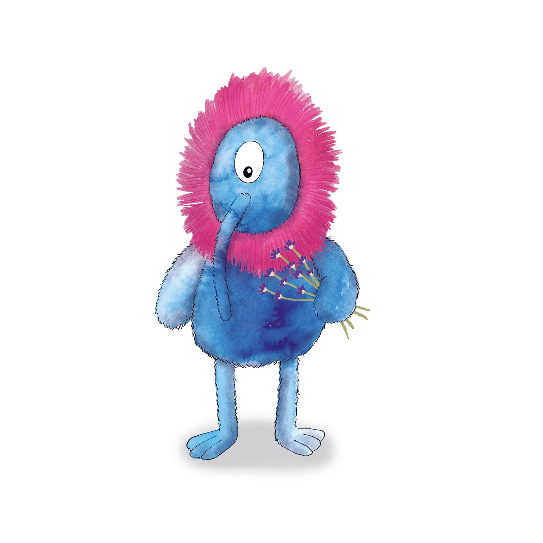 Warmies® Bright Blue Monster - Image 7