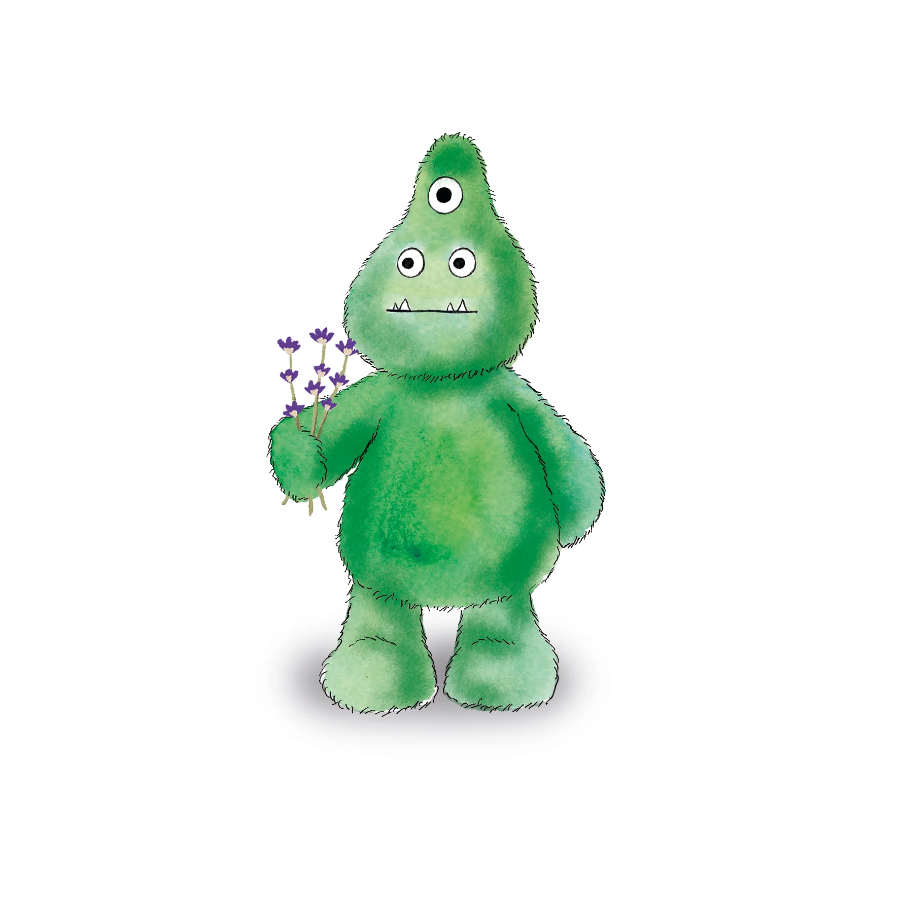 Warmies® Bright Green Monster - Image 7