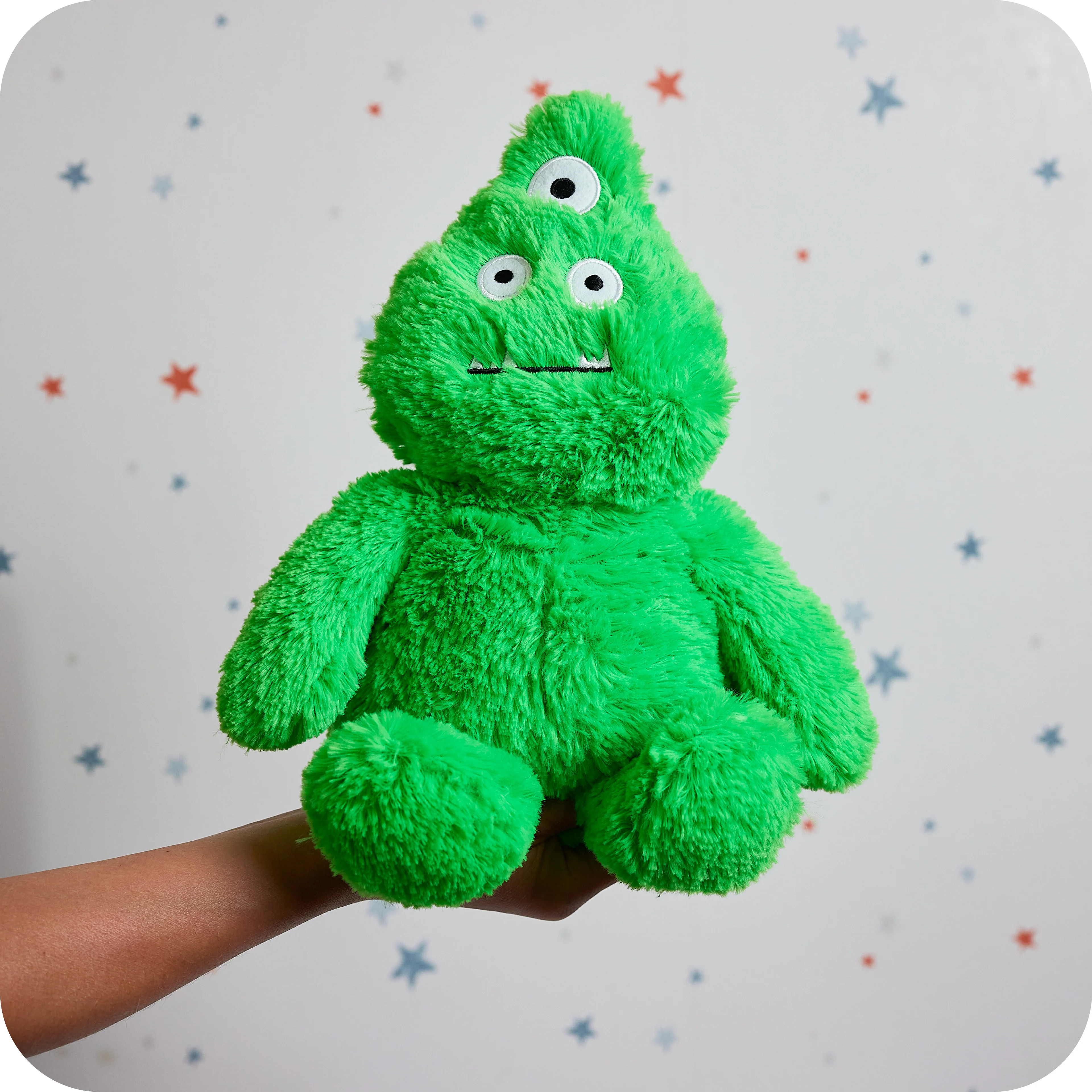 Warmies® Bright Green Monster - Image 8