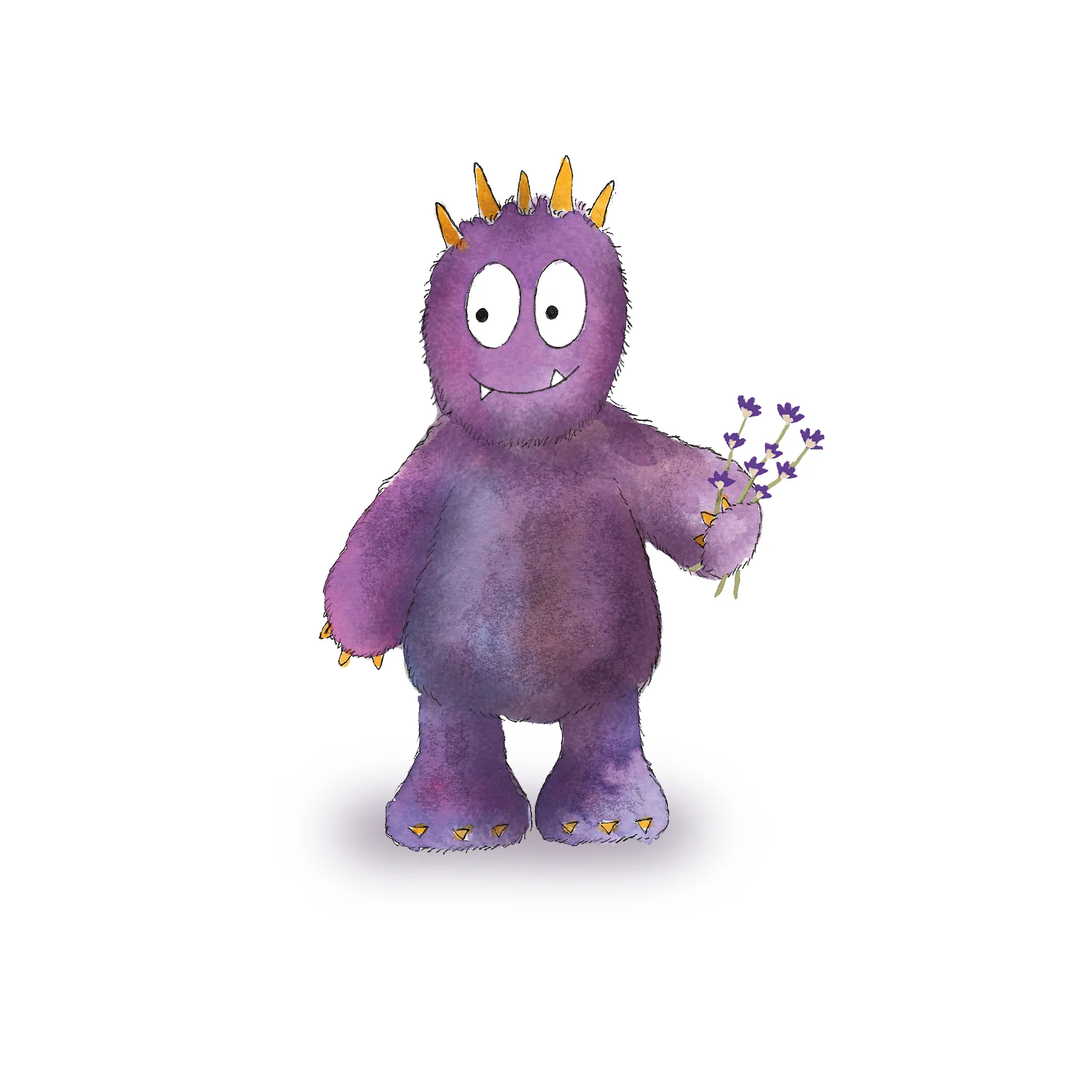 Warmies® Bright Purple Monster - Image 7