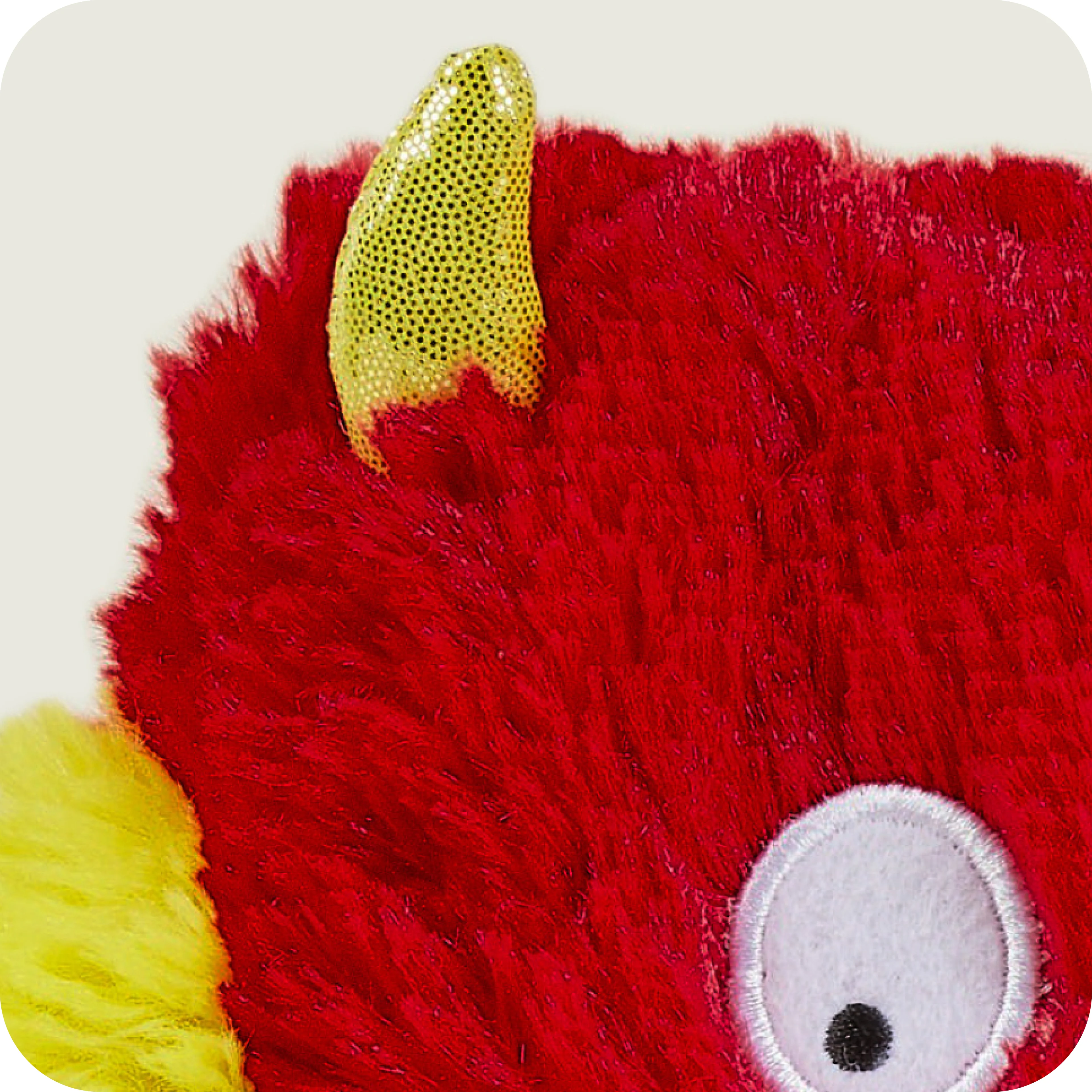 Warmies® Bright Red Monster - Image 6
