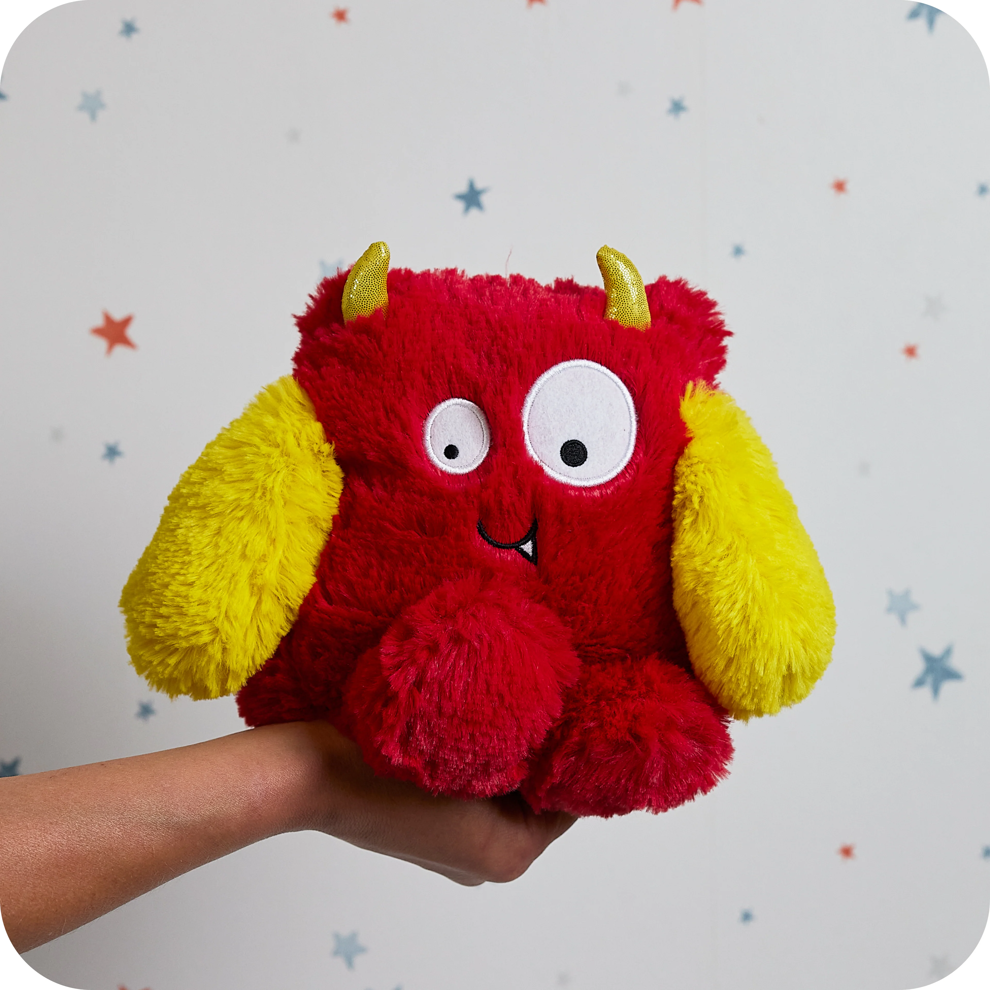 Warmies® Bright Red Monster - Image 8