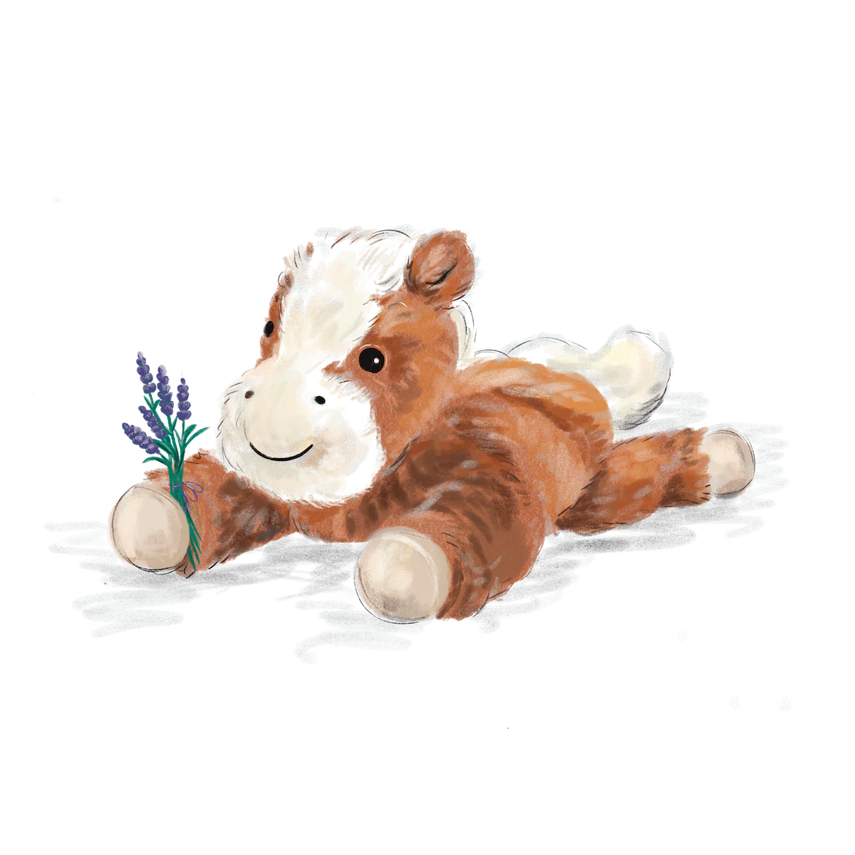 Warmies® Laying Horse - Image 7