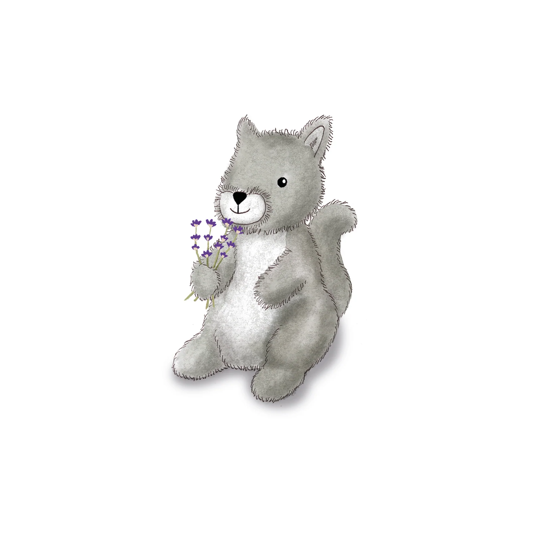 Warmies® Grey Squirrel - Image 7